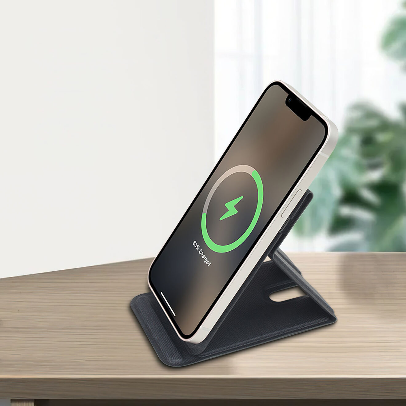 Ultra Slim Folding 15W Wireless Charging Portable Phone Stand - Jmtek